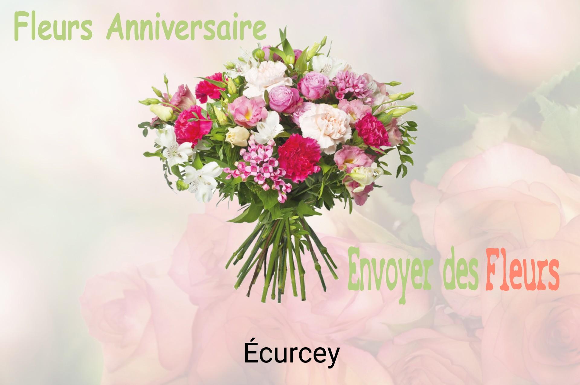 Bouquet de fleurs d’anniversaire livré à Écurcey